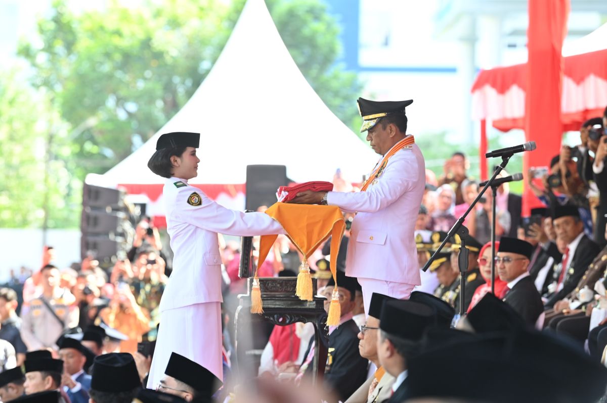 Upacara detik-detik Proklamasi di Sulteng dipimpin gubernur anwar hafid