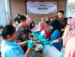 PT CPM Latih Ibu Rumah Tangga di Poboya Olah Sampah Dapur Jadi Pupuk Organik