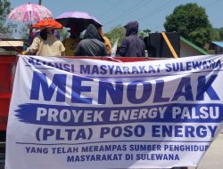 Aliansi Masyarakat Sulewana Tolak Proyek “Iklim Palsu” Poso Energy
