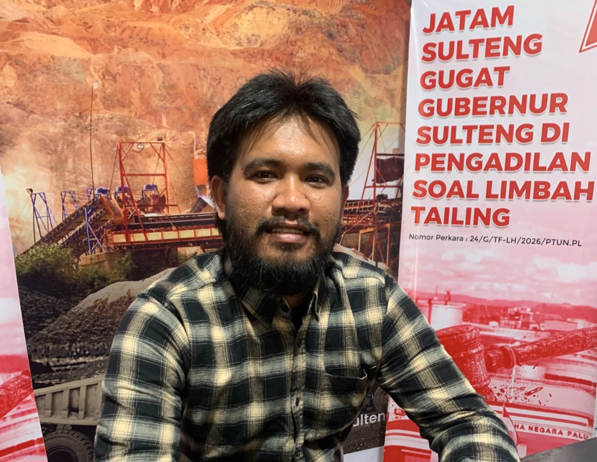 Jatam gugat gubernur sulteng terkait pt qmb