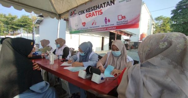 AAC Ahmad Ali center gelar cek kesehatan gratis