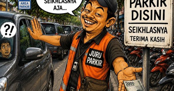 Parkir Liar di kota palu