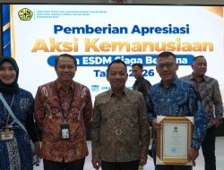 PT Vale Diganjar Penghargaan Kementerian ESDM Berkat Kontribusi Tanggap Darurat di NTT