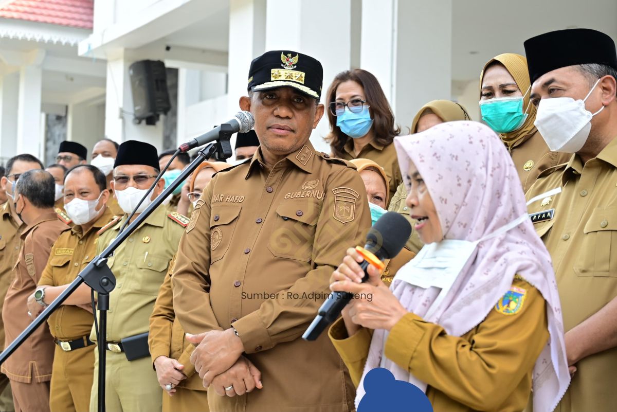 Gubernur Sulteng Anwar Hafid